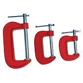 Набір струбцин столярних, 3шт. Technics | 43-636
