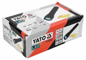 YATO Ліхтар ультрафіолетовий з окулярами, для виявлення протікання рідини, перевірки банкнот YATO : 
