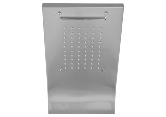 FALA Душова панель STEELY 1 : 4 функції, 140 x 20 x 7см, шланг l= 150 см, з нержавіючої сталі(DW) | 