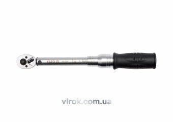 YATO Ключ динамометричний YATO : квадрат 1/4", F= 2- 10 Нм, L= 281 мм  | YT-0751