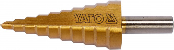 Ступенчатое сверло по металлу от 4 до 22 мм Yato YT-44741