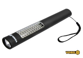 VOREL Ліхтар діодний з режимами 36+1 вперед батарейковий 4ААА х 1,5 В  | 82735