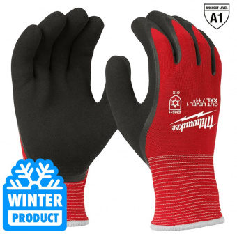 MILWAUKEE Рукавиціз опором порізам 1 рівня, зимові, 8/M | 4932471343