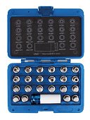 KING TONY Набор насадок для монтажа/демонтажа секреток колес VW, 23 предмета | 9BW0123