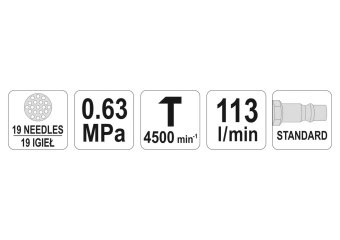 YATO Молоток пневматический YATO YT-09910
