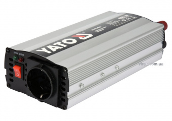 YATO Перетворювач напруги YATO з джерела 12 В DC в 230 В, 800 Вт AC  | YT-81491