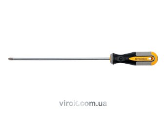 VOREL Викрутка хрестова : "Philips" PH1 х 250 мм. Cr-V  | 60922