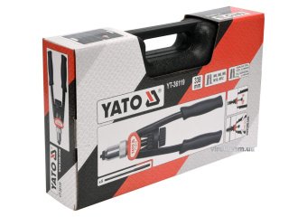 YATO Заклепочник дворучний YATO для нітогайок М5-12 мм, L= 338 мм  | YT-36119