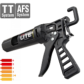 TAJIMA Пистолет для герметиков серия Convoy CNV-LITE, легкая модель, 310 мл. Усилие 7: 1