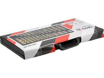 Свердла по металу YATO: HSS, Ø= 1-13 мм. покриті титаном у футлярі, 300 шт. [4]