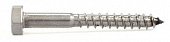 Шуруп по дереву нержавеющий с шестигранной головкой 10х120 DIN 571