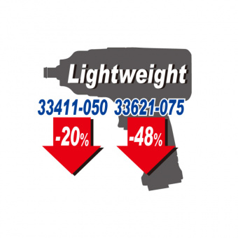 KING TONY Пневматический гайковерт 3/4" 1491Нм композитный корпу, в комплекте 3 головки (32,36,41) |