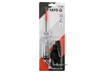 YATO Індикатор напруги YATO контрольний автомобільний 6-12 V  | YT-2866