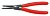 KNIPEX Щипці для стопорних кілець 48 11 J4 | 48 11 J4