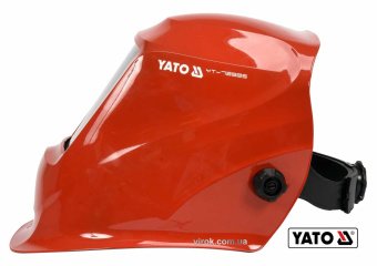 YATO Маска зварювальника YATO з автозатемнювальним світлофільтром, 100 х 50 мм  | YT-73925