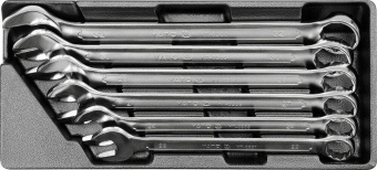 YATO Вклад до інструментальної шафи YATO, набір комбінованих ключів 22-32 мм, 6 шт.  | YT-5532