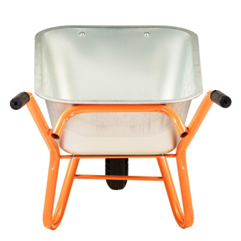 Будівельна тачка з посиленою рамою КВІТКА (90 л, 180 кг) (110-4002)