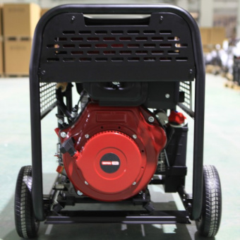 Дизельний генератор КВІТКА PRO SCD7000E + олива (6 кВт) (110-7008)