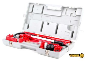 VOREL Стійка розпірна гідравлічна 10t в наборі  | 80412