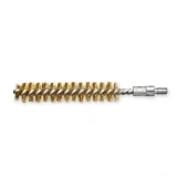 Щетка ерш LESSMANN 19х80х115 мм, с наружной резьбой М6, латун. проволока, просто спираль (500.719)