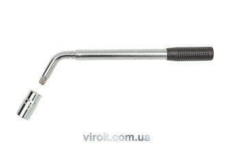 VOREL Ключ балонний телескопічний L-типу 17x19 мм, l=360-510 мм  | 57100