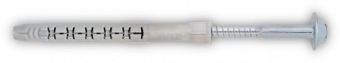 Friulsider Дюбель рамный нейлоновый с шестигранным шурупом FM-X5 оцинкованный, 10x100