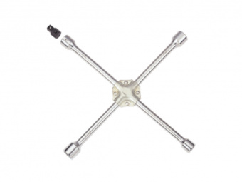 KING TONY Ключ крестообразный (баллонный) 17/19/21/22 мм, 1/2" L=400мм | 19911722