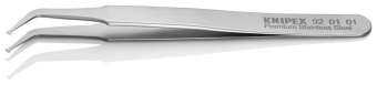 KNIPEX SMD Пинцет для прецизионных работ металл 115мм | 92 01 01