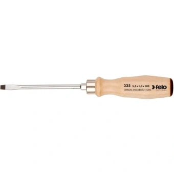 Отвертка силовая ударная FELO шлиц 10х1,6х175х125 мм (33510090)