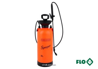 Оприскувач ранцевий FLO 0,2 MPa з шлангом- 130 см  і подовженням- 56 см, бачок- 8 л [6]