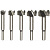 VOREL Набір фрез по дереву , Ø=8 мм, l=15-35 мм, 5шт.  | 22551