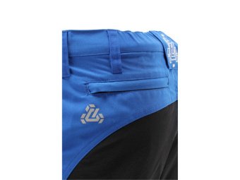 Штани робочі 4-WAY стреч SERWAL синьо-чорні YATO розм XL/ 92-98 см, ріст- 178-188 см, 11 кишень [10]