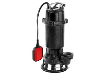 YATO Насос для брудної води мережевий чавунний YATO, з подрібнювачем, 750Вт, 16000 л/год, макс.висот