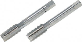 VÖLKEL Метчики ручные G (BSP) 1/2"x14 DIN 5157, HSS-G, (компл. 2 шт.) 25318 | 25318_vl