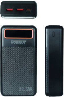 Повербанк, 30000 mAh, 22,5 W Vorhut | 34-265