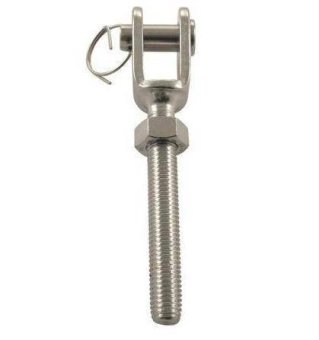 Вилка талрепа с левой резьбой, нержавеющая сталь А4 (AISI 316) | 8432