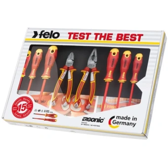 Набор инструментов FELO ERGONIC VDE 1000V, отвертки 1000V (41398517)