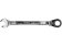 Ключ ріжково-накидний YATO з тріщаткою та перемикачем : М=26 мм, l=360 мм, CrV [6/30]