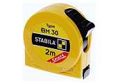 STABILA Рулетка Type BM30 : L= 2 м x 13 мм, пласт. корпус з сталевою стрічкою | 16449