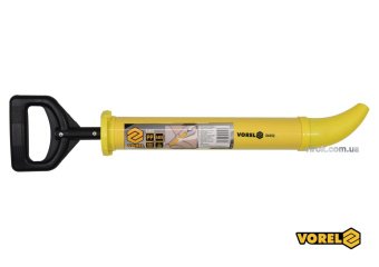 VOREL Шприц для нанесення будівельних сумішей : корпус Ø=60мм, сопло Ø=20мм. l=660 мм, пластиков  | 