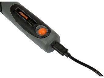 Міні-шліфмашинка акумуляторна STHOR Li-Ion 3,6 В, 0.6 АГод, з тримачем шпинд Ø= 3,2 мм з лашту 11 ел