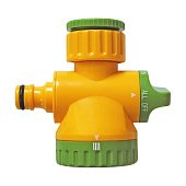 Адаптер пластиковий регульований з лійкою, 3/4-1 VERANO | 72-114