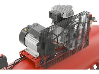 Компресор мережевий YATO 230 В, 2,2 кВт, тиск ≤ 8 Bar,  под. повітря- 360 л/хв, ресивер- 200 л [1]