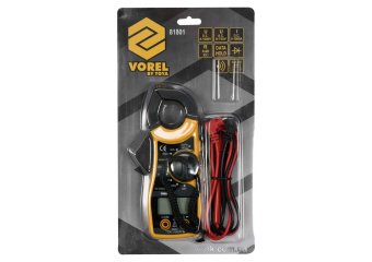 VOREL Мультиметр-кліщі для вимірювання електричних параметрів : цифрові з LCD-дисплеєм  | 81801