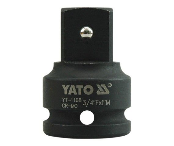 YATO Перехідник ударний YATO : квадрат 3/4" - квадрат 1", L= 63 мм  | YT-1168