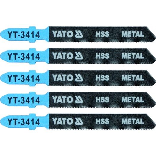 YATO Полотно для електролобзика(метал) YATO : 32TPI, L= 75 мм, Уп. 5 Шт.  | YT-3414