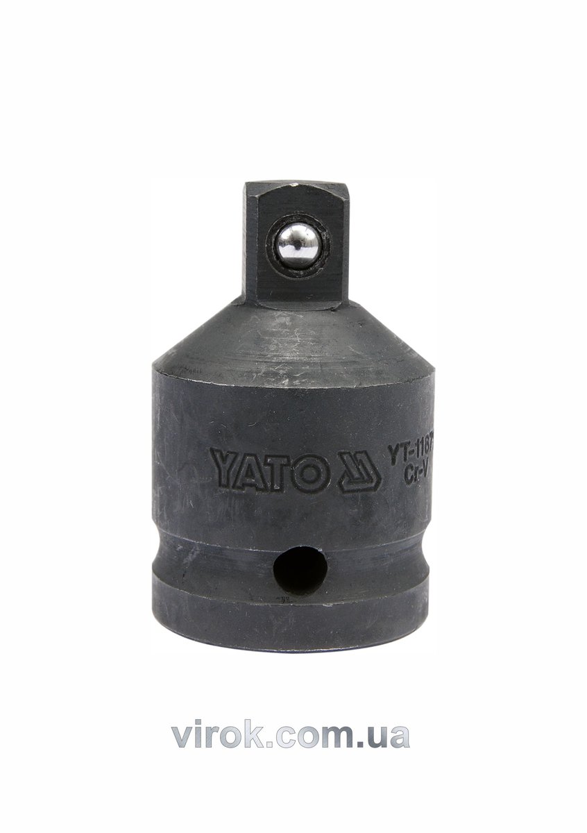 YATO Перехідник ударний YATO : квадрат 3/4" - квадрат 1/2", L= 55 мм  | YT-11671