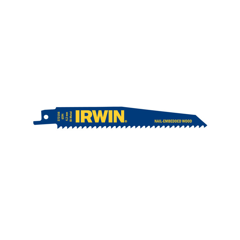 IRWIN Полотно биметаллическое для сабельных пил 956R, 9"/225мм, 2шт., | 10506430