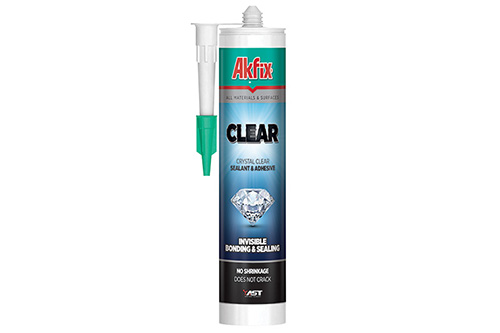 Клей-герметик All bond Clear 290мл/380г (прозрачный) Akfix