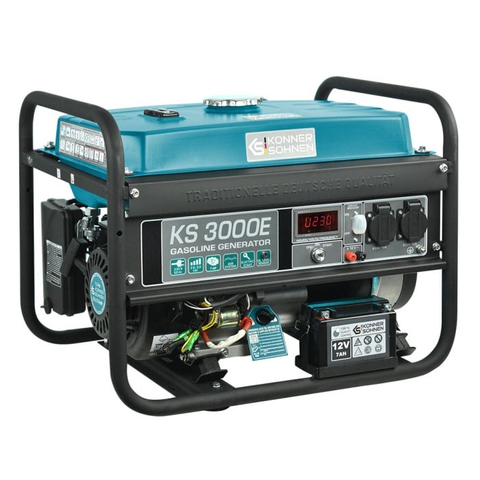 Генератор бензиновий Konner & Sohnen KS 3000E (3 кВт)